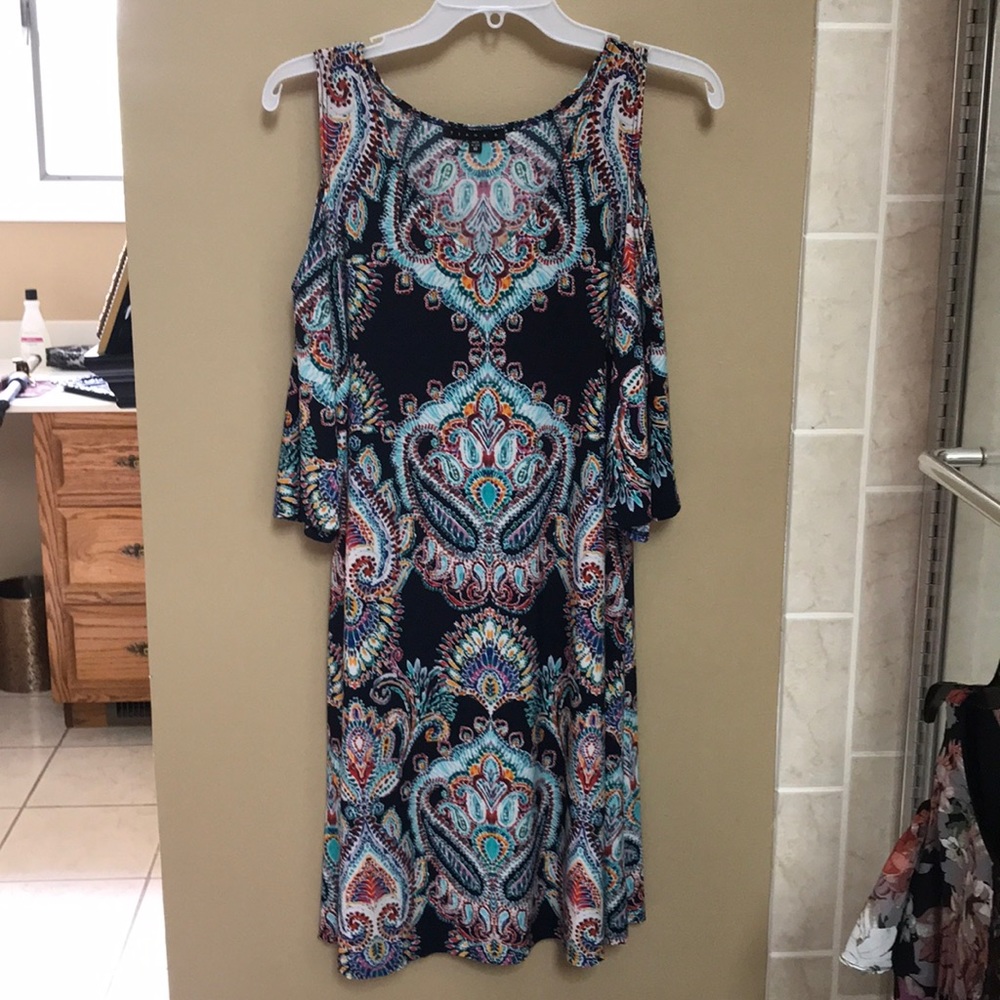 Cold shoulder Tiana B. Dress size 10 NWOT